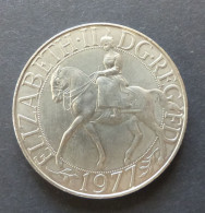 GREAT BRITAIN  25 NEW PENCE 1977  ELIZABETH II  SILVER JUBILEE 38 Mm  #m249 - 25 New Pence