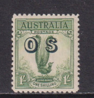 AUSTRALIA - 1932-33 Official 1s No Watermark Hinged Mint - Dienstmarken