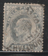 INDE  220 // YVERT 57  //  1902-09 - 1902-11 Roi Edouard VII