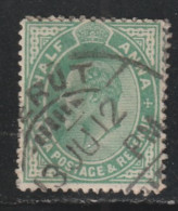 INDE  222 // YVERT  74  //  1906 - 1902-11 Roi Edouard VII