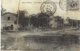 Quartier Officiel. - St-LAURENT-du-MARONI (Guyane Française), Très Rare - Saint Laurent Du Maroni