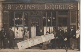 75018 - Commerce De Vins Et De Liqueurs - Maison BACHELOT Située 13 Rue Versigny " à Confirmer " ( Carte Photo  ) - Bar, Alberghi, Ristoranti