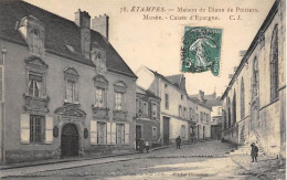 Etampes        91        Maison De Diane De Poitiers. Caisse D'Epargne Et Musée        N°78      (voir Scan) - Etampes