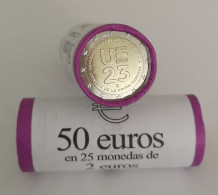 ROLLO 2 EURO ESPAÑA 2023  PRESIDENCIA EUROPEA - SPAIN - ROLLE - CARTUCHO ROULEAU  2€ - Rotolini