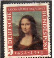 OS - GERMANIA FEDERALE 1952 , Serie Gioconda N. 34 Usata (BIG30) - Gebraucht