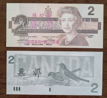 China BOC Bank (bank Of China) Training/test Banknote,Canada Dollars B Series $2 Note Specimen Overprint - Canada