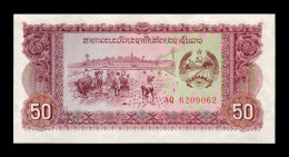 Laos Lao 50 Kip Rice Planting 1979 Pick 29b Sc Unc - Laos