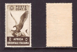 ITALIAN EAST AFRICA   Scott # 2** MINT NH (CONDITION AS PER SCAN) (Stamp Scan # 956-5) - Eastern Africa