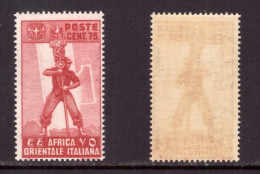 ITALIAN EAST AFRICA   Scott # 11** MINT NH (CONDITION AS PER SCAN) (Stamp Scan # 956-15) - Eastern Africa