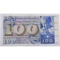 Suisse, 100 Francs 4.10.1957, Pick: 49b, VF, 14V24529 - Suisse