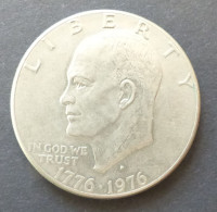 USA  1 Dollar Eisenhower  1776 - 1976    38 Mm  #m263 - 1971-1978: Eisenhower