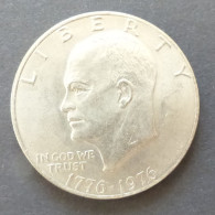 USA  1 Dollar Eisenhower  1776 - 1976    38 Mm  #m264 - 1971-1978: Eisenhower