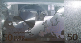 Silver Banknotes 50 Euros 2002 NEUF - 50 Euro