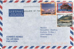 New Zealand Air Mail Cover Sent To Germany 1998 - Luftpost