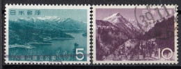 JAPAN 839-840,used - Berge