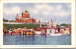 Canada Quebec Le Chateau Frontenac - Québec - La Cité
