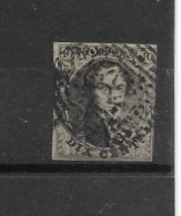 België N° 3 - 1849-1850 Medallones (3/5)