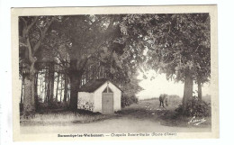 Burontigne-lez-Werbomont  -   Chapelle Sainte-Barbe ( Route D'Izier ) 1948 - Ferrières