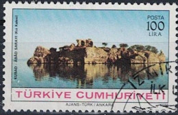 Türkei Turkey Turquie - Mädchen-Burg, Teil Des Kubad-Âbâd-Schlosses (MiNr: 2783) 1986 - Gest. Used Obl - Usados