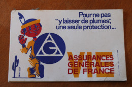 Buvard Publicitaire Des AGF - Bank & Versicherung