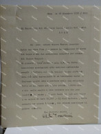 Signed Letter Lettera Firmata Scultore ATTILIO TORRESINI Di Venezia.  Perizia Opere. Roma 1939 - Peintres & Sculpteurs