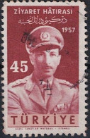 Türkei Turkey Turquie - Schah Mohammed Zahir (MiNr: 1524) 1957 - Gest. Used Obl - Gebraucht