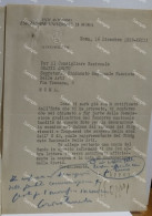 Signed Letter Lettera Firmata Pittore E Politico CIPRIANO EFISIO OPPO. Roma 1940 - Pintores Y Escultores