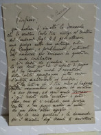 Signed Letter Lettera Firmata Organista FERRUCCIO VIGNANELLI, Civitavecchia 1939. - Zangers & Muzikanten