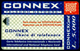 C&C 9050 A SCHEDA TELFONICA USI SPECIALI CONNEX 5.000 L. SENZA CHIP - Special Uses