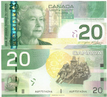 Canada 20 Dollars 2004 (2010) AUNC "AUP" Jenkins/Carney - Canada