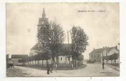Cp, 77, GASTINS, L'église, Voyagée, Cliché S.L. SIMONET - Sonstige & Ohne Zuordnung