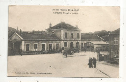 Cp, Chemin De Fer, La Gare, 55, REVIGNY, Militaria, Grande Guerre 1914-15-16, Militaires, Camion, écrite 1916 - Stazioni Senza Treni