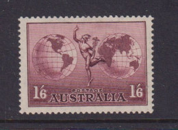 AUSTRALIA - 1948 Hermes 1s6d Perf 13 Thin Rough Paper Never Hinged Mint - Mint Stamps