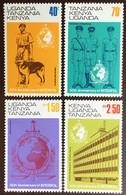 Kenya Uganda Tanzania 1973 Interpol Anniversary MNH - Kenya, Ouganda & Tanzanie