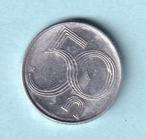 Czech Republic  - 1993 - 50 Haler  - KM3.1 - Tsjechië