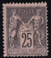 France N°97 - Neuf * Avec Charnière (grosse) - TB - 1876-1898 Sage (Type II)
