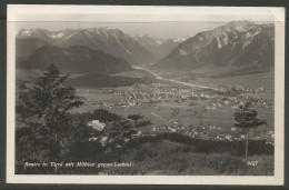 Carte P De 1953 ( Reutte In Tirol Mit Mühlen Gegen Lechtal ) - Lechtal