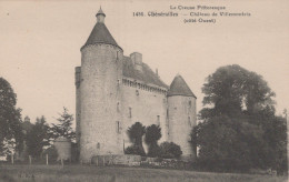 23 / CHENERAILLES / CHATEAU DE VILLEMONTEIX / COTE OUEST - Chenerailles