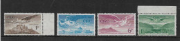 IRELAND 1948 AIR 1d, 3d, 6d, 1s SG 140/142, 143 UNMOUNTED MINT Cat £12 - Unused Stamps
