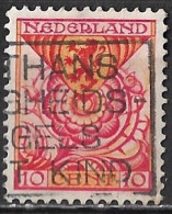 Plaatfout Rode Punt Onderaan De 1e E Van NEderland In 1925 Kinderzegels 10+ 2½ Cent Rood/geel NVPH 168 P 1 - Plaatfouten En Curiosa