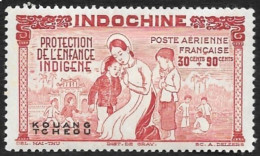 KOUANG TCHEOU   1942   -  PA  3 -  Protection De L'Enfance - NEUF* - Nuevos