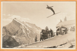 Banff Alberta Canada Old Real Photo Postcard - Banff