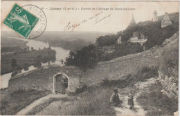 DAV : Yvelines : LIMAY  :  Vue  Abbaye - Limay