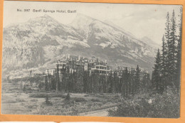 Banff Alberta Canada 1907 Postcard - Banff