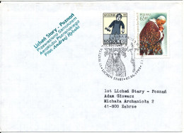 Poland Cover With POPE Stamp And Special Postmark 7-6-1999 - Lettres & Documents