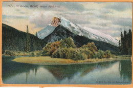 Banff Alberta Canada 1907 Postcard - Banff