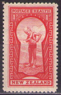 New Zealand 1935 Health - The Key To Health MNH** - Ungebraucht