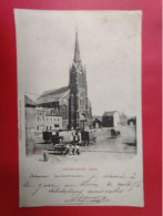 59 ANICHE - Précurseur 1903 - Église (roulottes) - Aniche