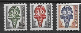 Polynesie Francaise Mnh **  1958 Taxe Postage Due Set - Impuestos