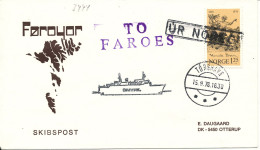 Norway Ship Cover Smyril Line Torshavn 15-9-1978 Ur Noreg - Covers & Documents